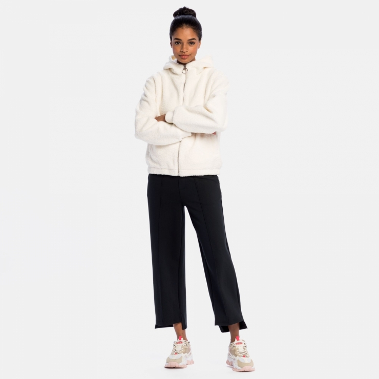 Hoodie sherpa shop jacket