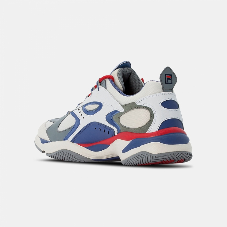 fila red blue white