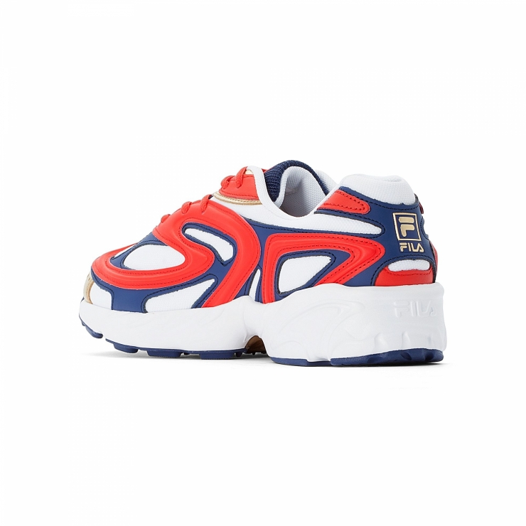 Fila Buzzard Men fiery-red - blue red 