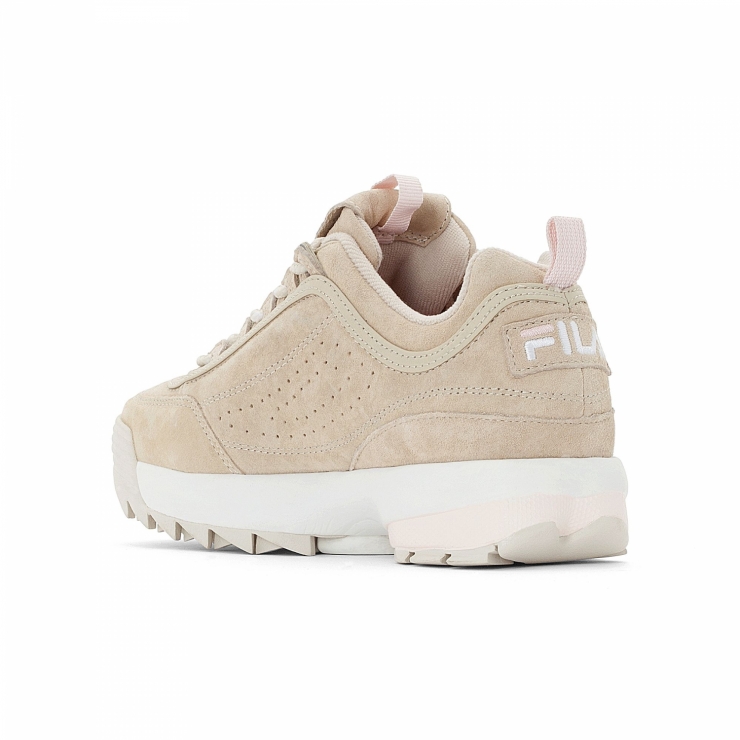 fila disruptor s low wmn chateau grey