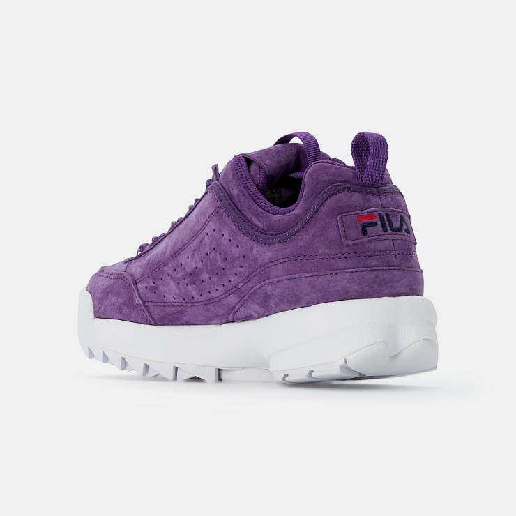 fila disruptor black and purple