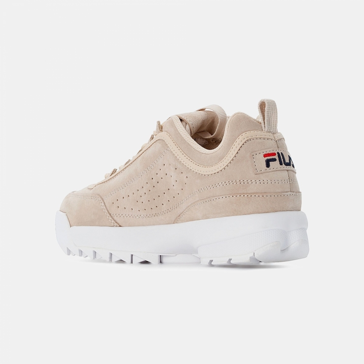 fila disruptor s low wmn chateau grey