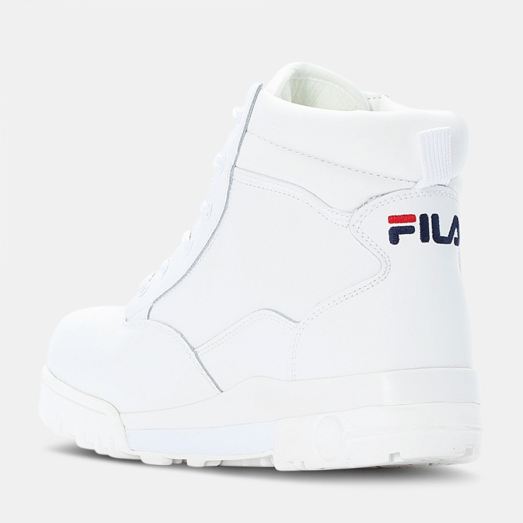 fila grunge mid white