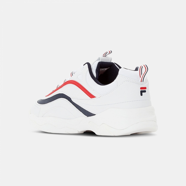 fila ray low men white