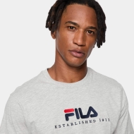 Fila BEDBURG tee Light Grey Melange Bild 4