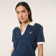 Fila BELFORT relaxed johnny collar towelling top Bild 4