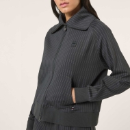 Fila BELLARIVA relaxed pinstriped high collar jacket Bild 4