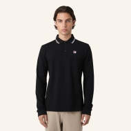 Fila BIELLA regular tipped long sleeve polo shirt Bild 4