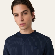Fila BRERA regular pinstriped crewneck sweatshirt Bild 4