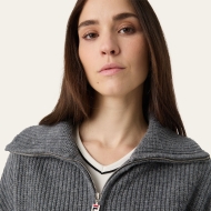 Fila GIOVANNI relaxed high collar full-zip knit sweater Bild 4
