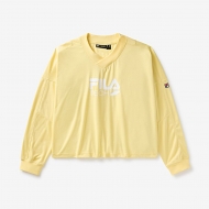 Fila HAILEY BIEBER SPORTS SHIRT POPCORN / WHITE Bild 4