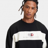 Fila LA PAZ crew sweat black-antique white Bild 4