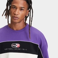 Fila LA PAZ crew sweat heliotrope-antique white Bild 4