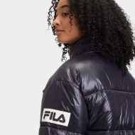 Fila LEPE shiny puffer jacket Black Bild 4