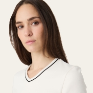 Fila PORTELLO slim v-neck t-shirt Bild 4
