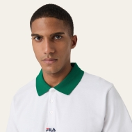 Fila SAGANO relaxed taped polo shirt Bild 4