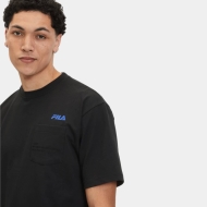 Fila Short sleeves t-shirt with chest pocket black Bild 4