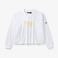 Fila SPORTS SHIRT WHITE / POPCORN Bild 4