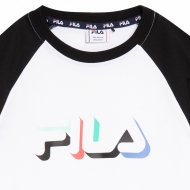 Fila Teens Bodo Cropped Tee black-white Bild 4