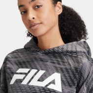Fila TERRALBA AOP cropped hoody Grey Urban Jungle Bild 4