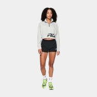 Fila TORREGLIA cropped half zip shirt grey Bild 4