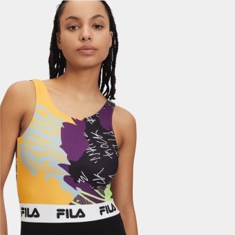 No777 FILA ワンピース ワンピース フェザーDesignワンピ NAVY