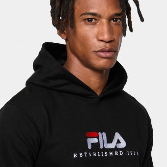 Fila BRUNSSUM hoody Black - black | FILA Official