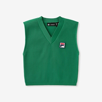 No.248 FILA パイル千鳥柄フェミニンキュロット☆green☆ Fila HAILEY BABY TANK FILA GREEN - green | FILA Official