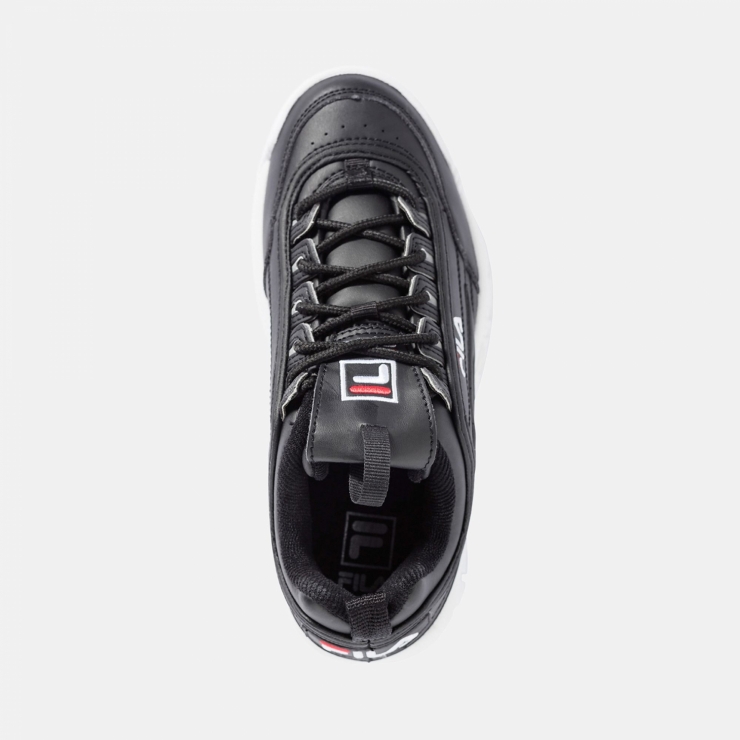 fila disruptor mens black