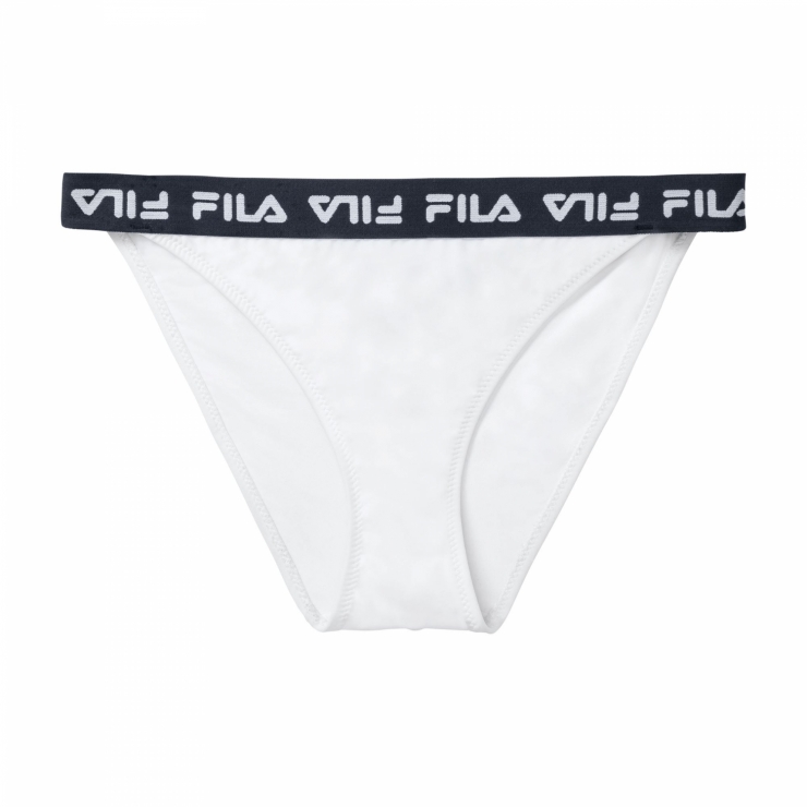 fila tape logo bikini bottoms