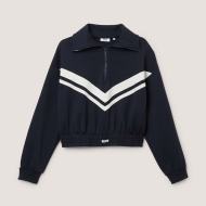 Fila AVIGNA  relaxed cropped half zip sweatshirt Bild 5