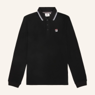 Fila BIELLA regular tipped long sleeve polo shirt Bild 5
