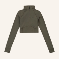 Fila CORSICO slim cropped sculptural half-zip shirt Bild 5