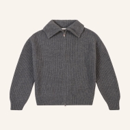 Fila GIOVANNI relaxed high collar full-zip knit sweater Bild 5