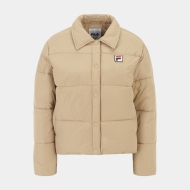 Fila LEILA puffer coach jacket beige Bild 5