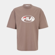 Fila LEMOORE oversized logo tee Taupe Bild 5