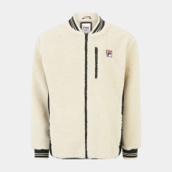 Fila LEUBSDORF teddy jacket bone white-black Bild 5