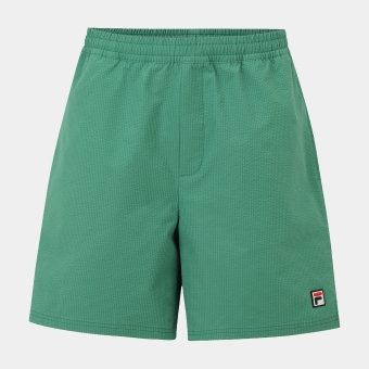 【完売品】AKTR FEEL FREE WOVEN SHORTS Green Fila LURE loose woven shorts - green | FILA Official