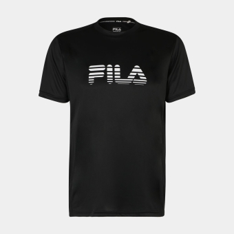 Fila RUDIANO running tee Black - black | FILA Official