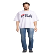 Fila LOWELL oversized logo tee bright white Bild 6