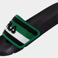 Fila MORRO BAY STRIPES SLIPPER black-verdant green Bild 6