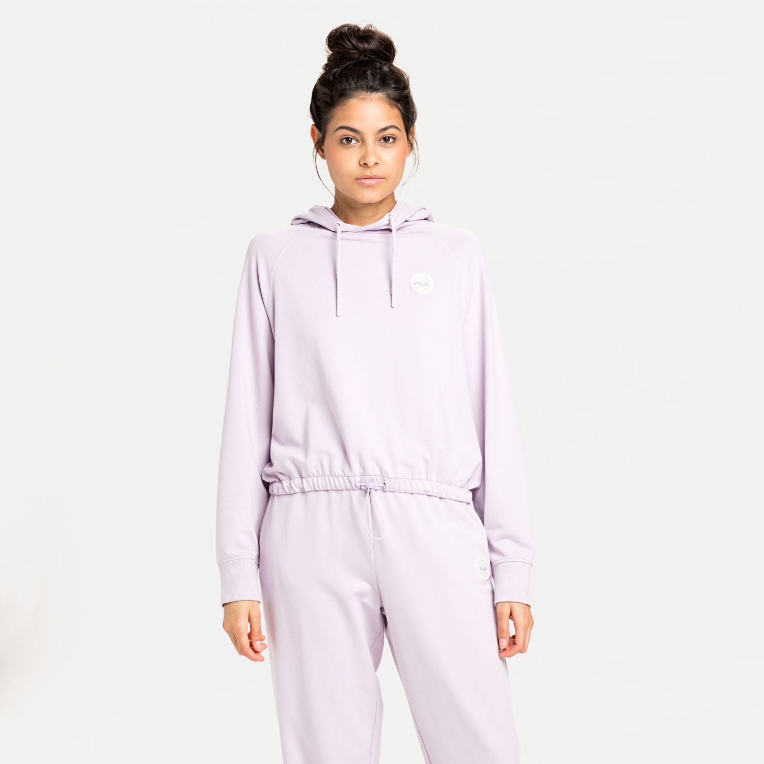 Fila Amara Cropped Hoody orchid-petal Bild 1