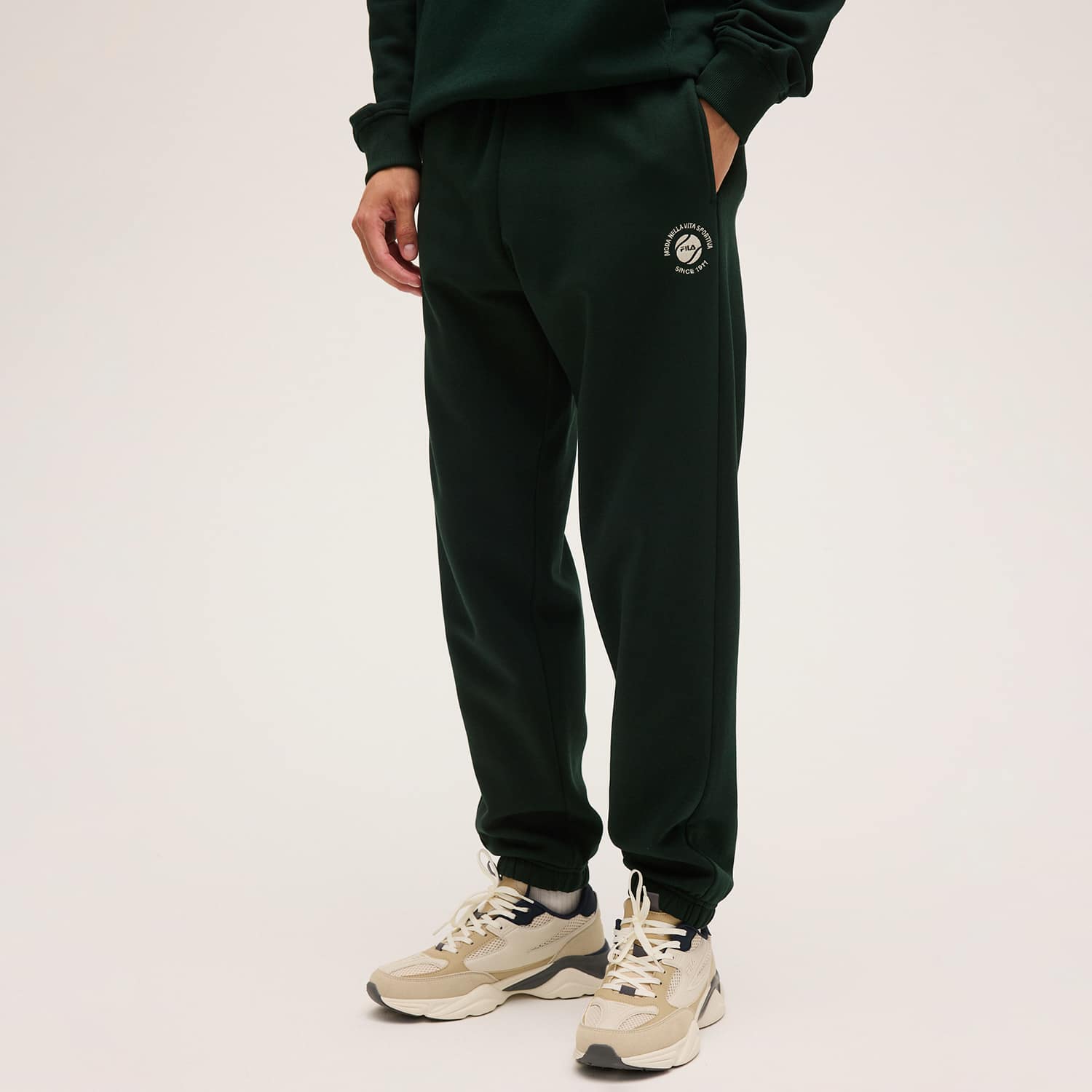 Fila ANDALO realxed graphic brushed sweatpants Bild 1