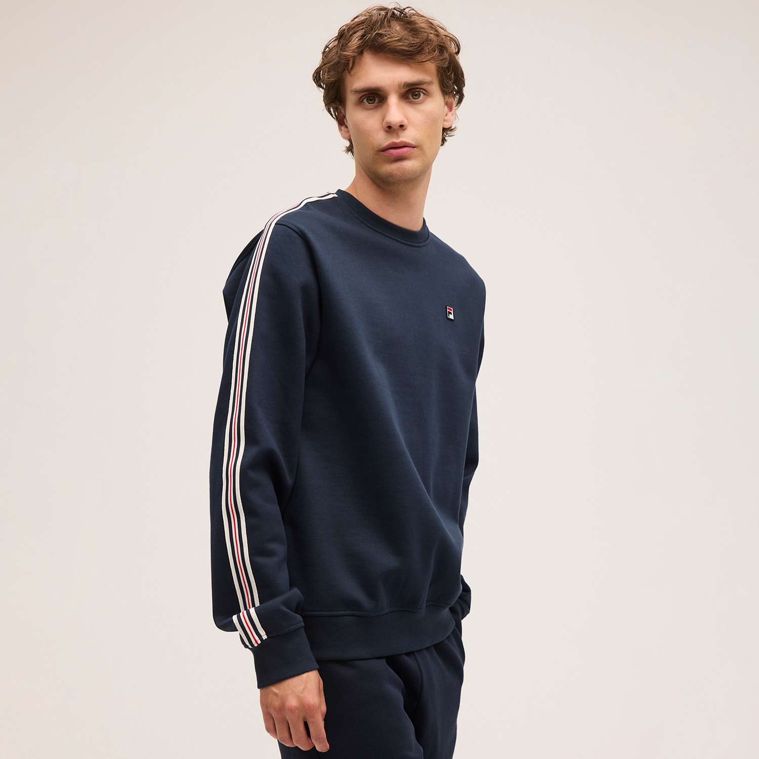 Fila BIELLA regular taped crew sweat Bild 1