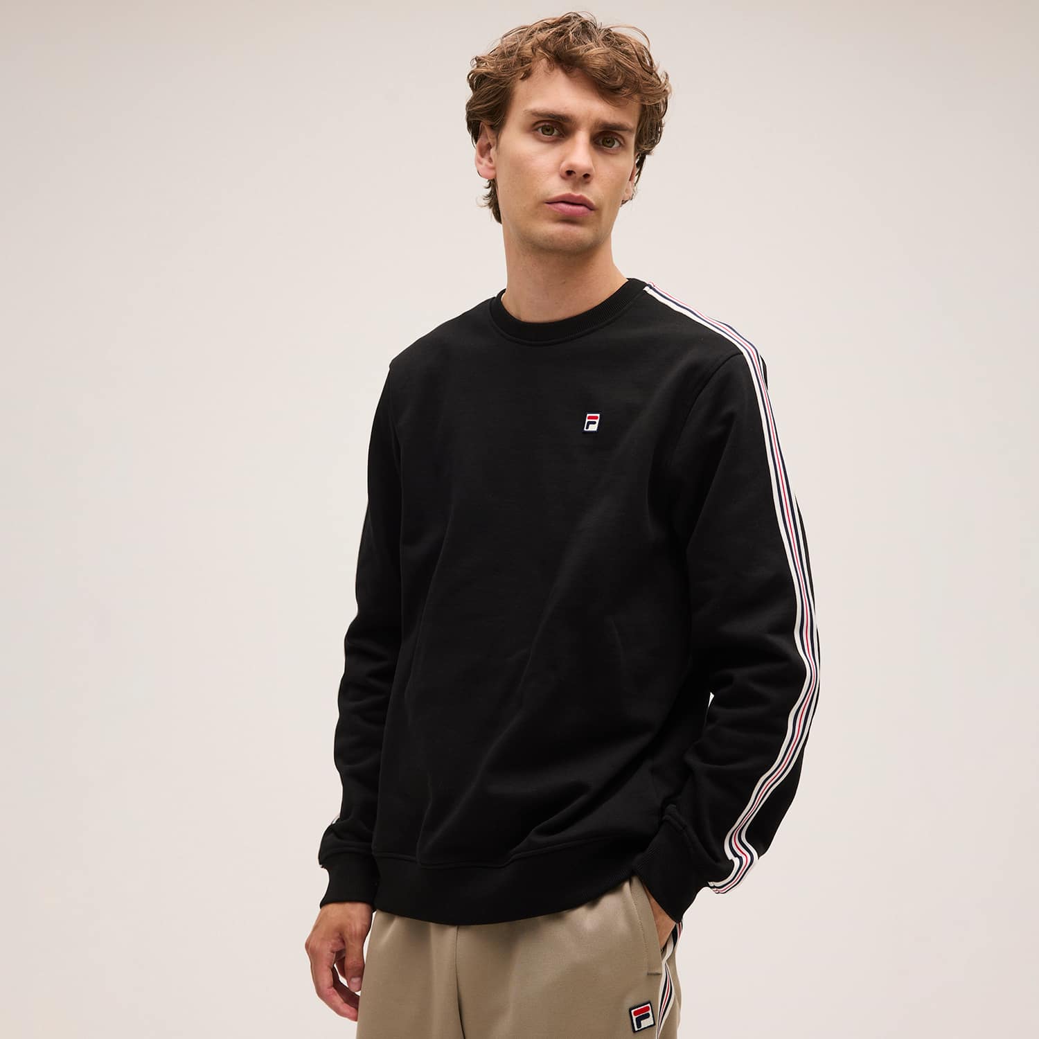 Fila BIELLA regular taped crew sweat Bild 1
