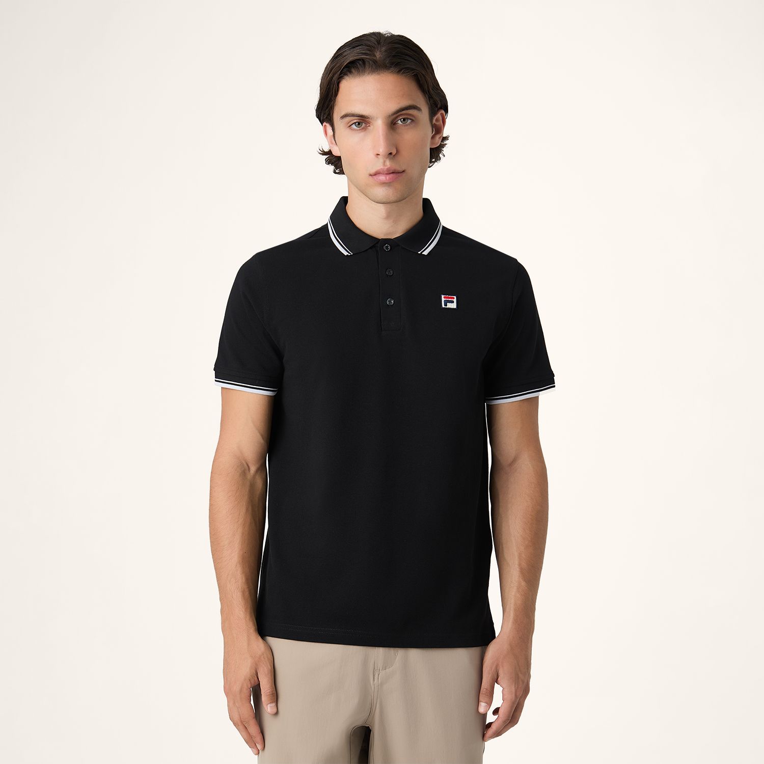 Fila BIELLA regular tipped polo shirt Bild 1
