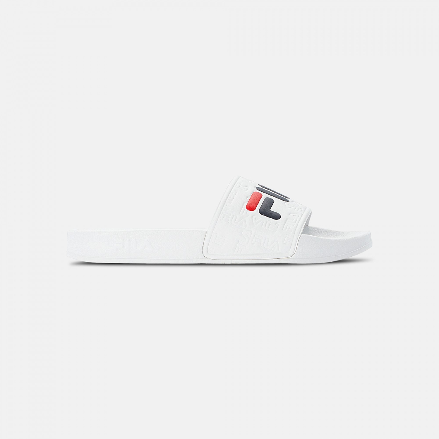 fila white slippers