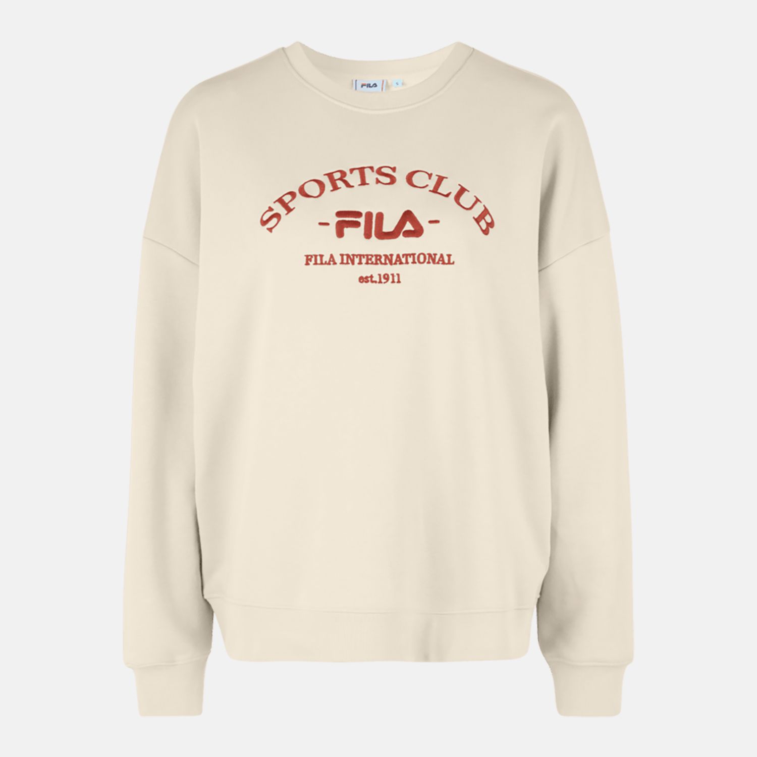 Fila Borod Loose Fit Crew Sweat antique-white Bild 1