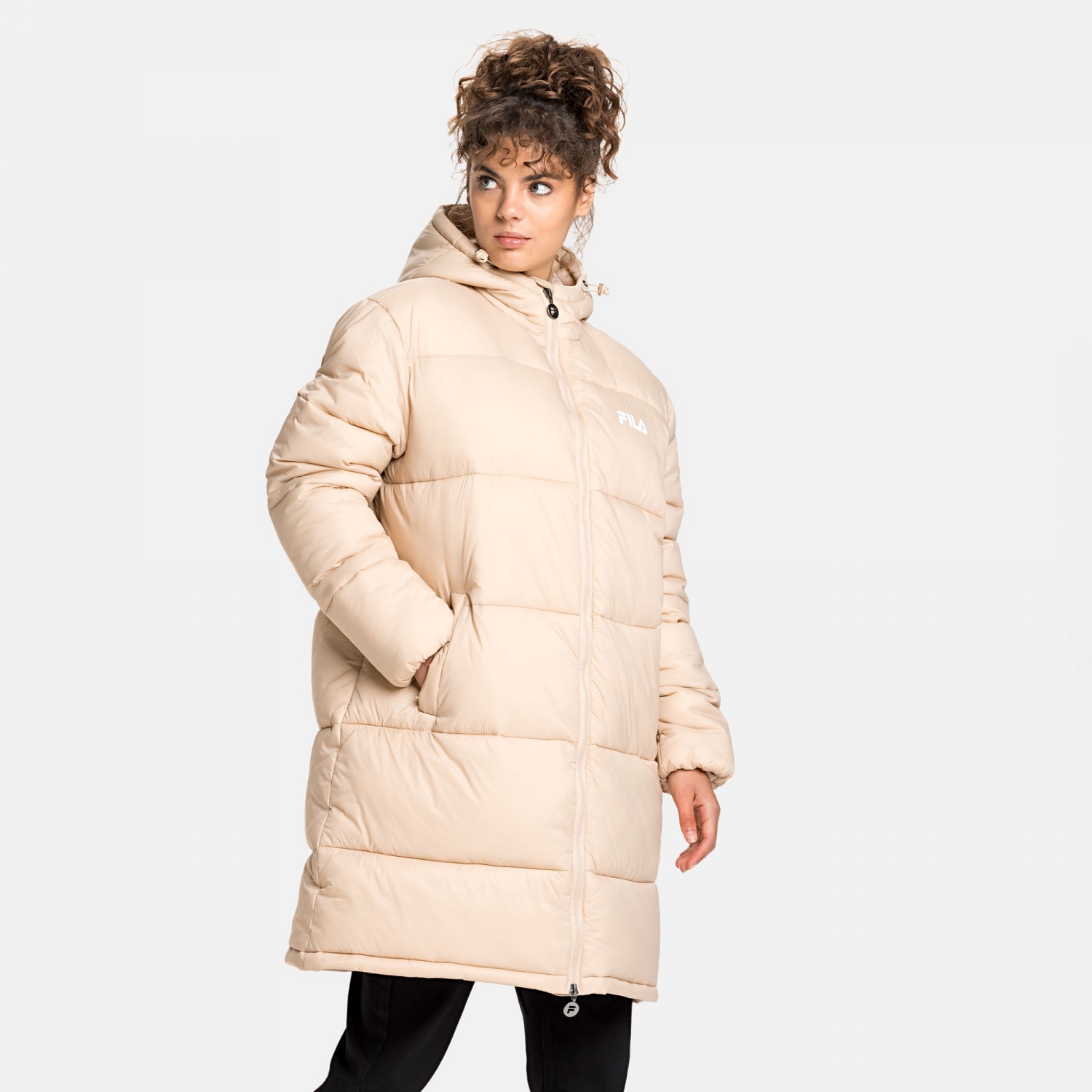 Fila Bronwen Puff Hood Jacket irish-cream Bild 1