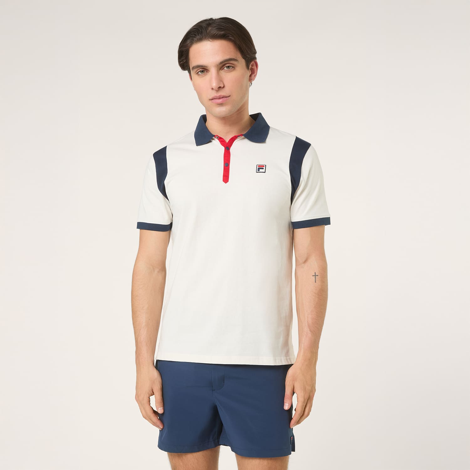 Fila CASOLI regular blocked polo shirt Bild 1